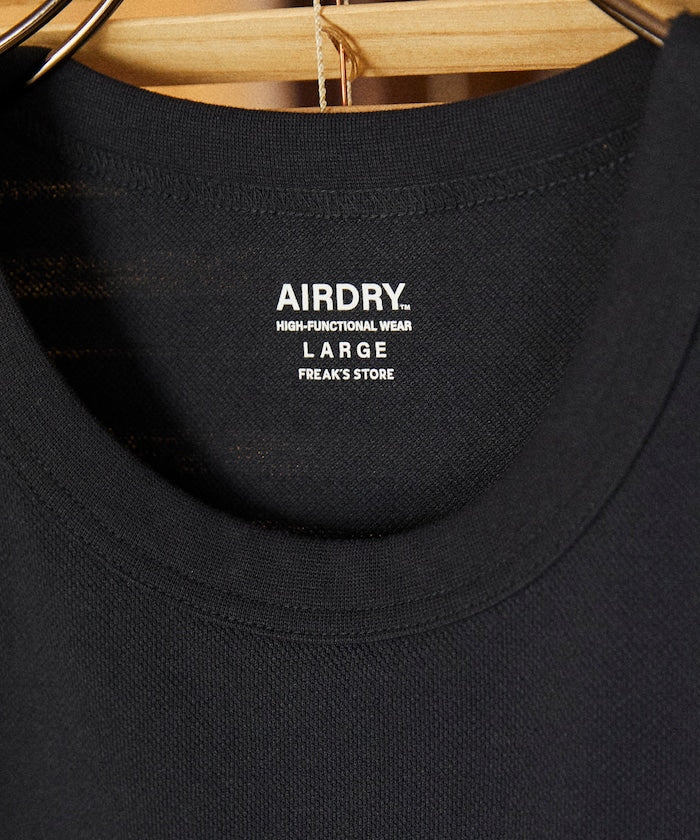 FREAK'S STORE AIRDRY pique knit crew neck pocket T-shirt 圓領口袋T恤