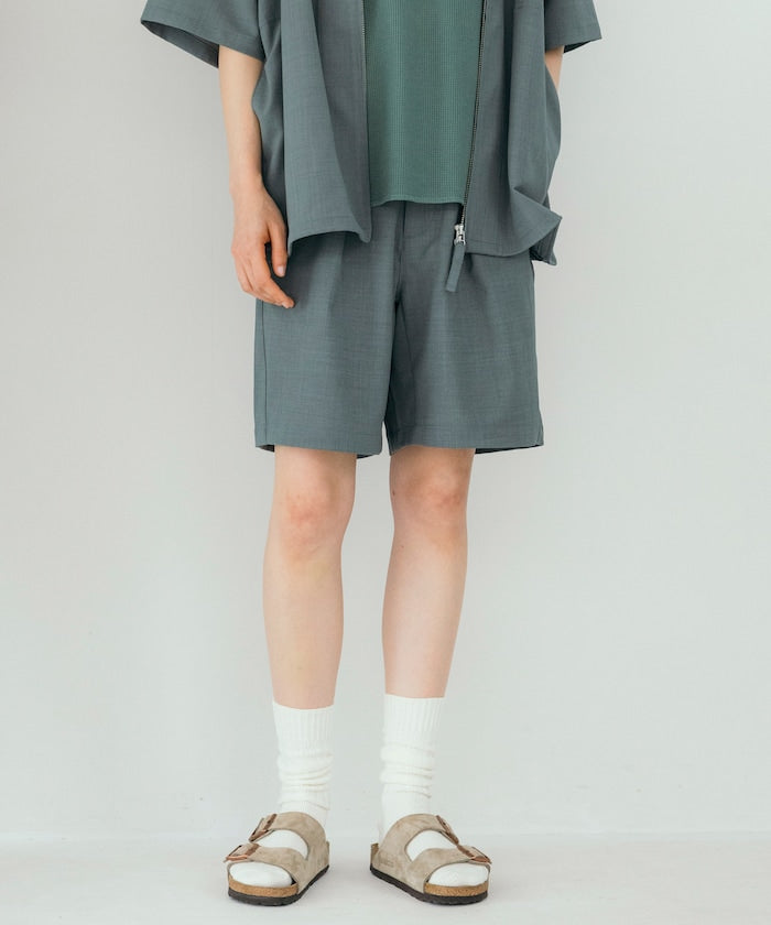 FREAK'S STORE Quick-drying material Relaxed fit Easy Pants 亞麻居家休閒短褲