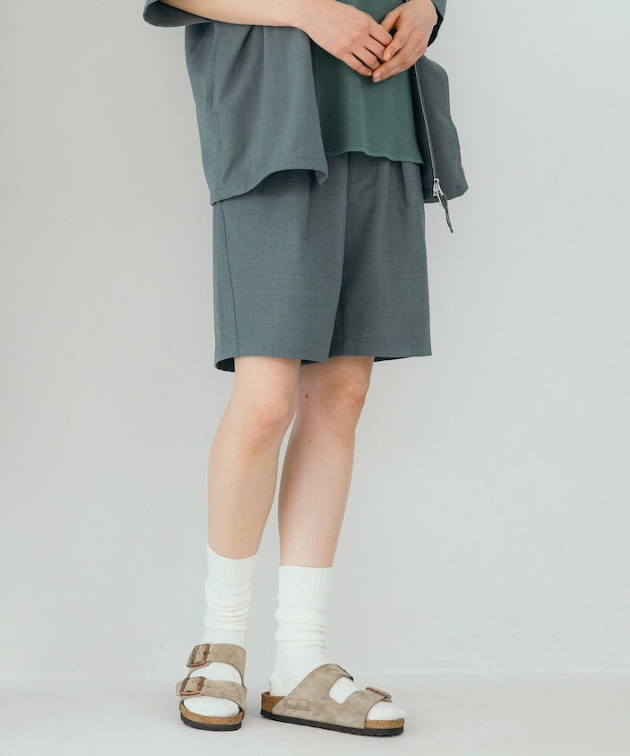 FREAK'S STORE Quick-drying material Relaxed fit Easy Pants 亞麻居家休閒短褲