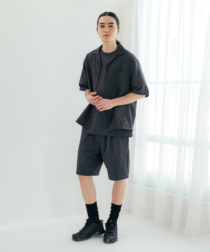 FREAK'S STORE Quick-drying material Relaxed fit Easy Pants 亞麻居家休閒短褲