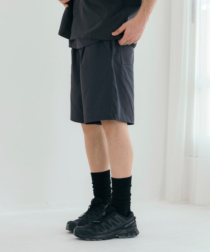 FREAK'S STORE Quick-drying material Relaxed fit Easy Pants 亞麻居家休閒短褲