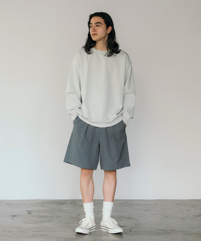 FREAK'S STORE Quick-drying material Relaxed fit Easy Pants 亞麻居家休閒短褲
