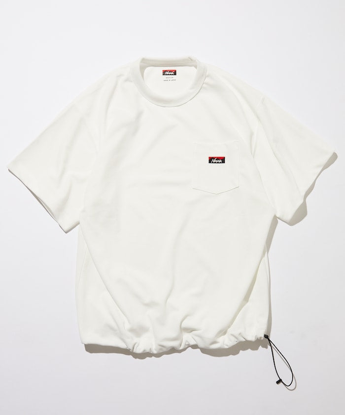 NANGA neo-PRO Relaxed Fit Spindle Pocket T-Shirt 口袋短袖T恤