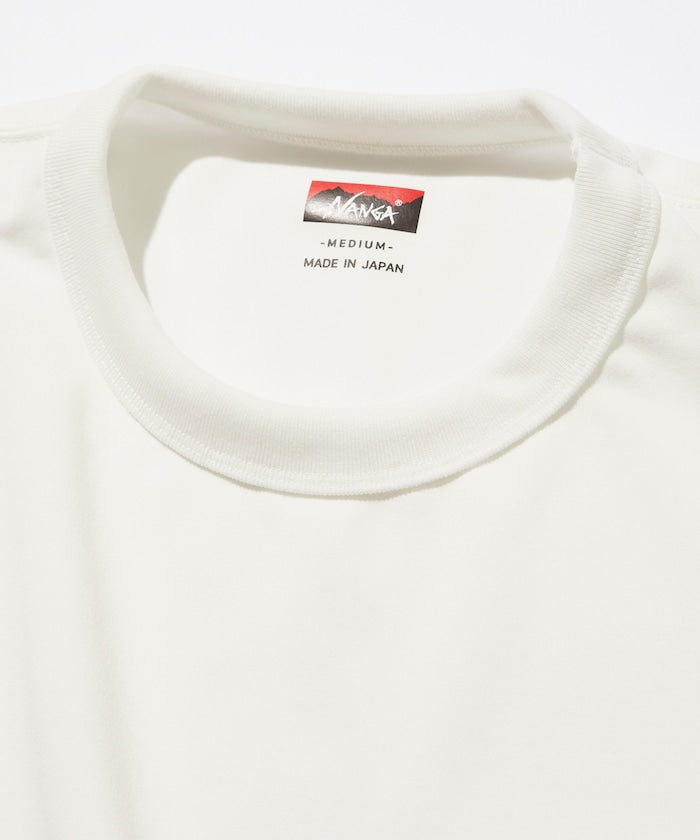 NANGA neo-PRO Relaxed Fit Spindle Pocket T-Shirt 口袋短袖T恤