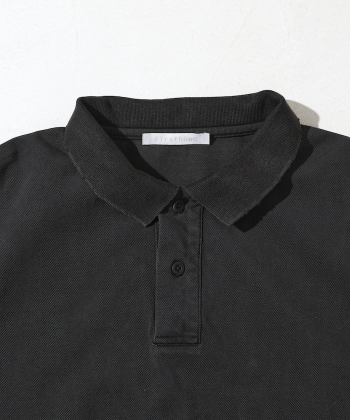 Firsthand Relaxed Distressed oversized polo shirt 復古寬版Polo衫