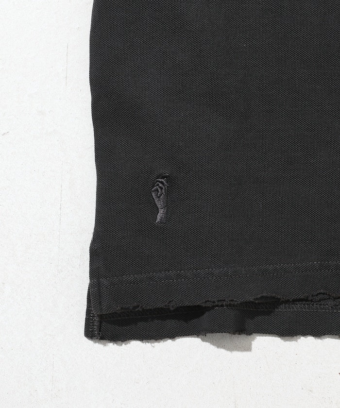 Firsthand Relaxed Distressed oversized polo shirt 復古寬版Polo衫
