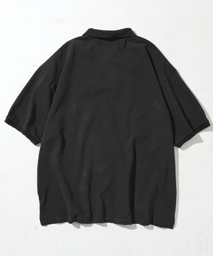Firsthand Relaxed Distressed oversized polo shirt 復古寬版Polo衫
