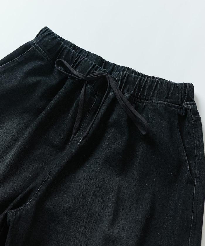 FREAK'S STORE Wide silhouette vintage denim easy shorts 復古水洗牛仔及膝短褲