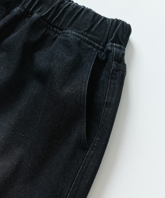 FREAK'S STORE Wide silhouette vintage denim easy shorts 復古水洗牛仔及膝短褲