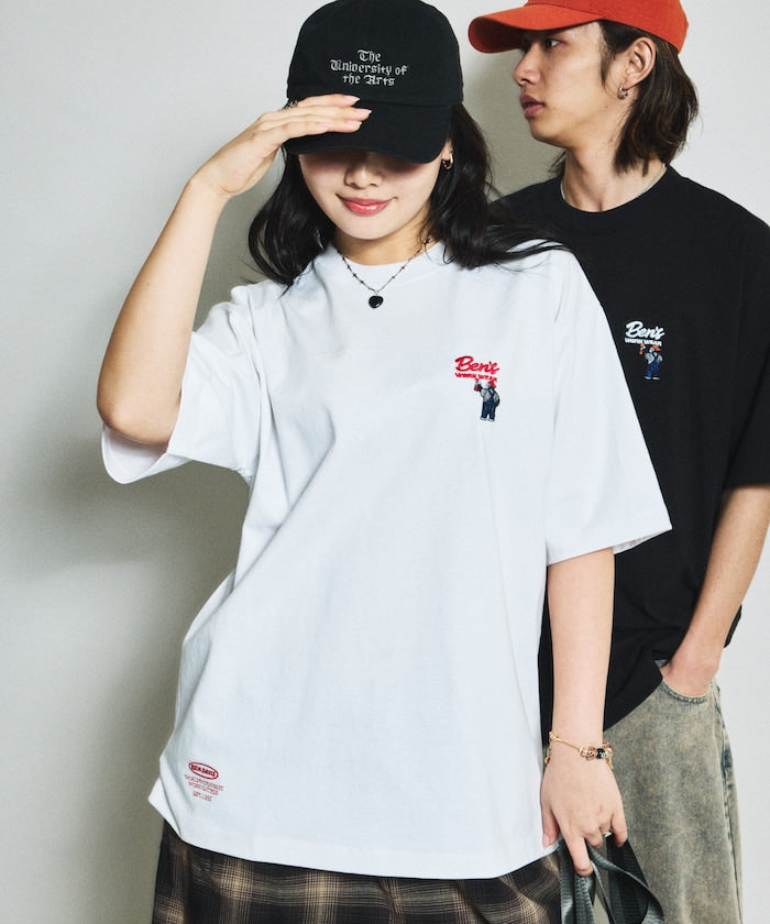 BEN DAVIS × FREAK'S STORE 限定寬版刺繡圓領T恤