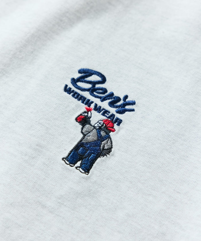 BEN DAVIS × FREAK'S STORE 限定寬版刺繡圓領T恤