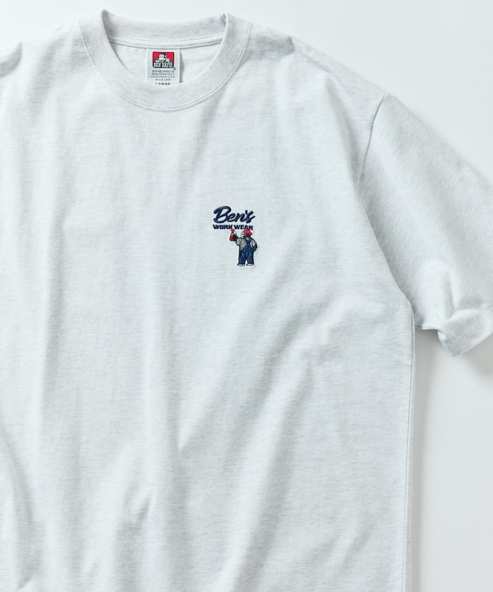 BEN DAVIS × FREAK'S STORE 限定寬版刺繡圓領T恤