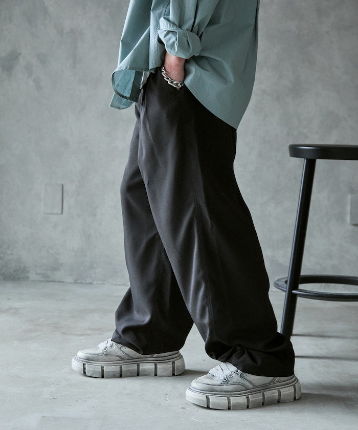 PUBLUX Easy Barrel Pants 打褶休閒褲