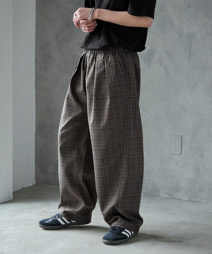 PUBLUX Easy Barrel Pants 打褶休閒褲