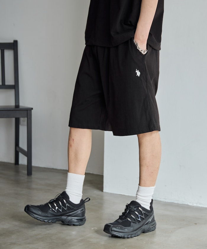 U.S. POLO ASSN. x PUBLUX one-point embroidery cool-to-the-touch Setup 短袖休閒套裝