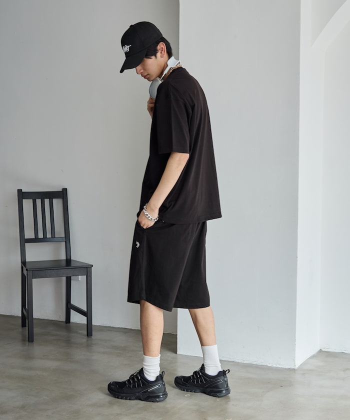 U.S. POLO ASSN. x PUBLUX one-point embroidery cool-to-the-touch Setup 短袖休閒套裝