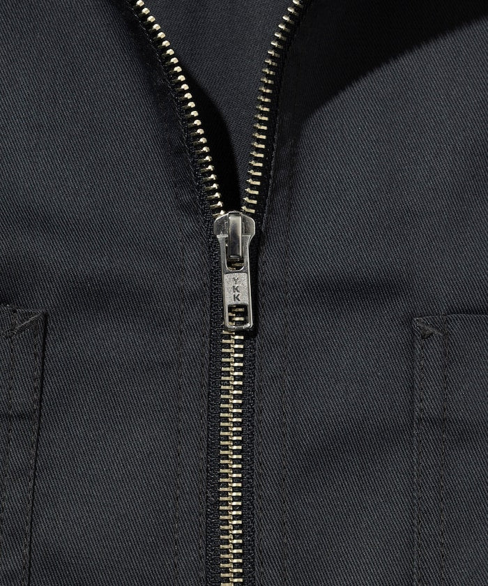 RED KAP relaxed fit half zip one point logo Short 半拉鍊工裝短袖襯衫