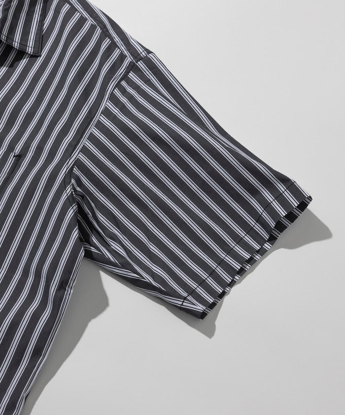 RED KAP relaxed fit half zip one point logo Short 半拉鍊口袋短袖襯衫