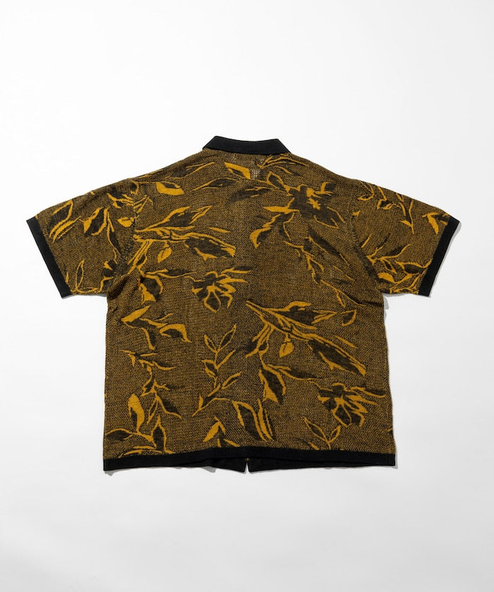 FREAK'S STORE All-over print Knit knit shirt 印花針織短袖襯衫