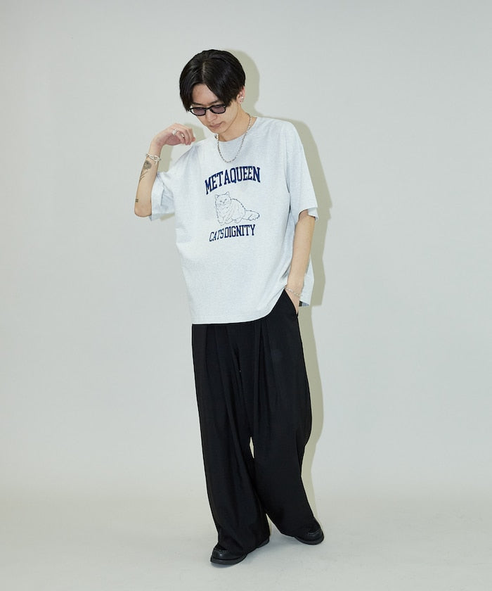 PUBLUX 限定 METAQUEEN 貓咪印花 T 恤