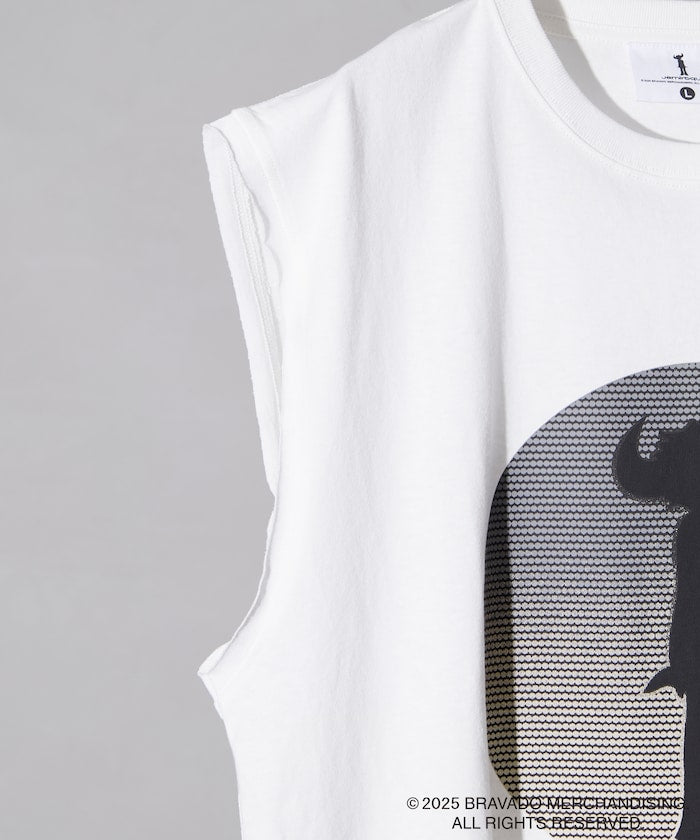 PUBLUX Jamiroquai Circle Logo Print Sleeveless Tee 印花無袖 T 恤