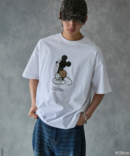 PUBLUX MICKEY printed T-shirt 印花短袖T恤