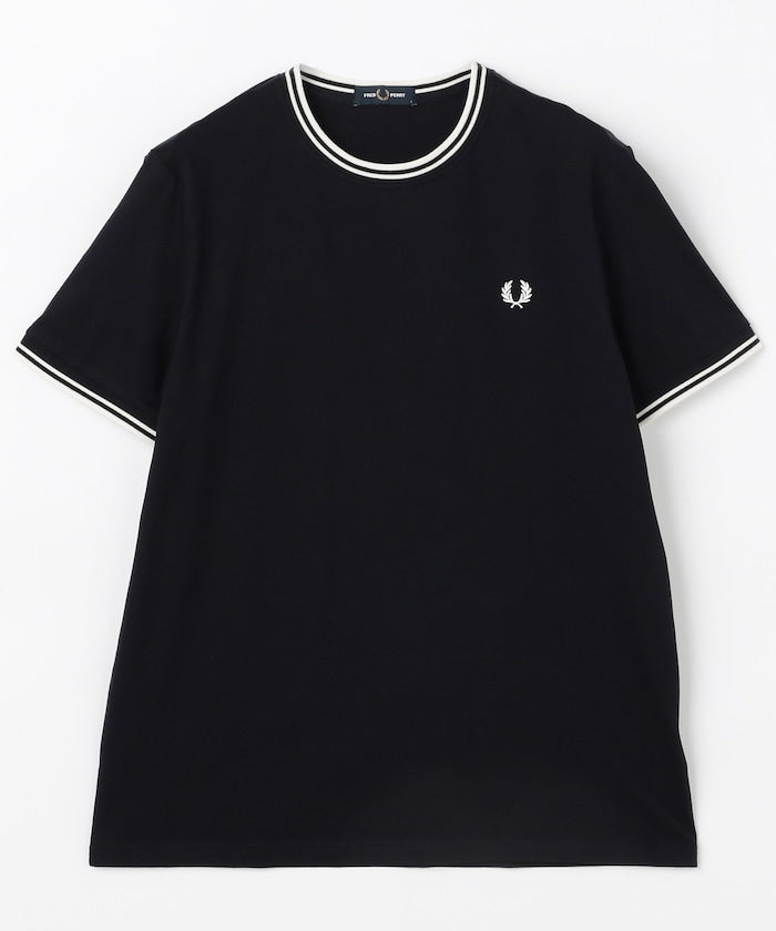 FRED PERRY Twin Tipped T-Shirt / M1588 簡約刺繡短袖T恤