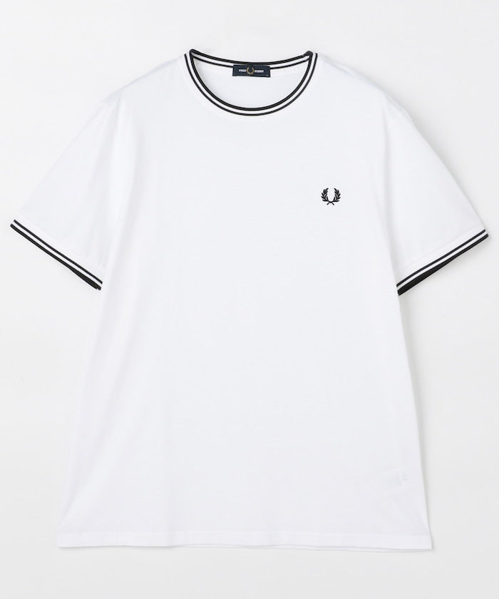 FRED PERRY Twin Tipped T-Shirt / M1588 簡約刺繡短袖T恤