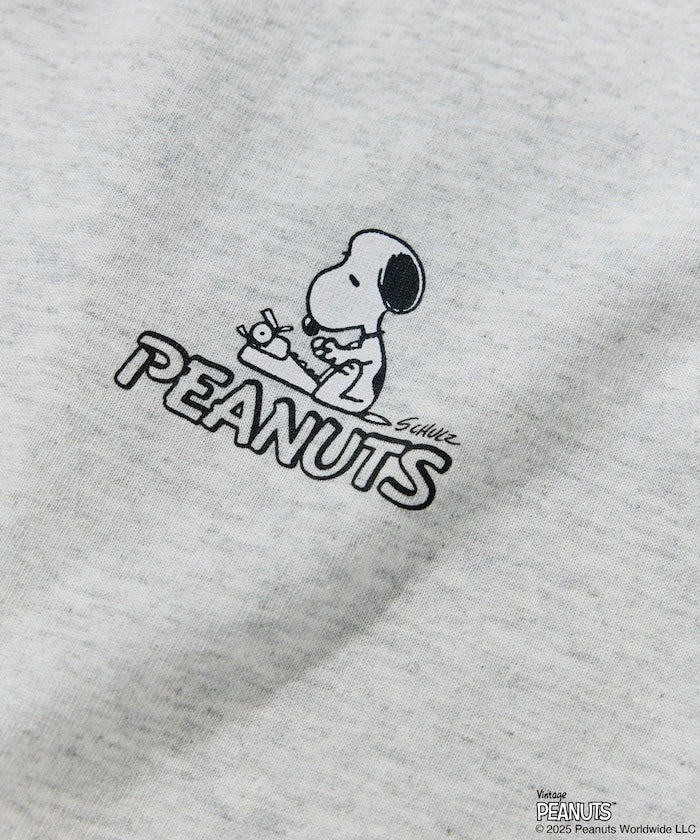 FREAK'S STORE x PEANUTS big silhouette back print crew neck T-shirt / SNOOPY 印花短袖T恤