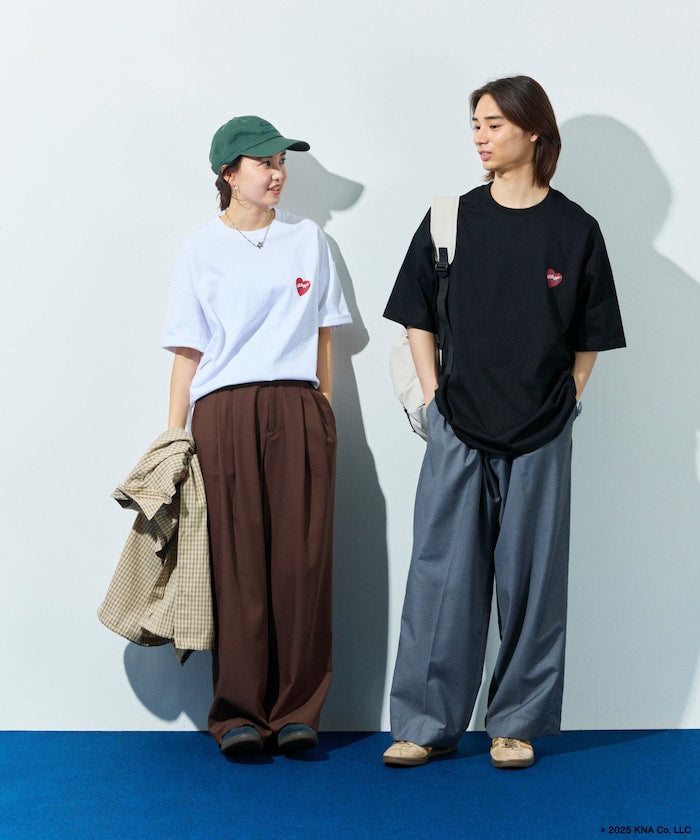 FREAK'S STORE x Kellogg's special order big silhouette heart logo back print T-shirt 印花T恤