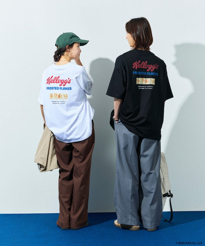 FREAK'S STORE x Kellogg's special order big silhouette heart logo back print T-shirt 印花T恤