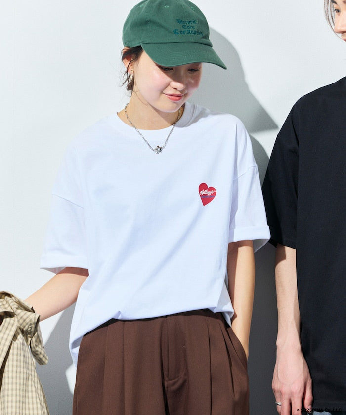 FREAK'S STORE x Kellogg's special order big silhouette heart logo back print T-shirt 印花T恤