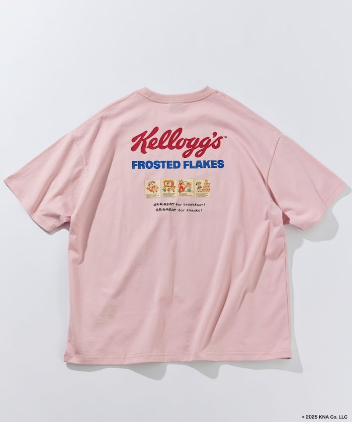 FREAK'S STORE x Kellogg's special order big silhouette heart logo back print T-shirt 印花T恤