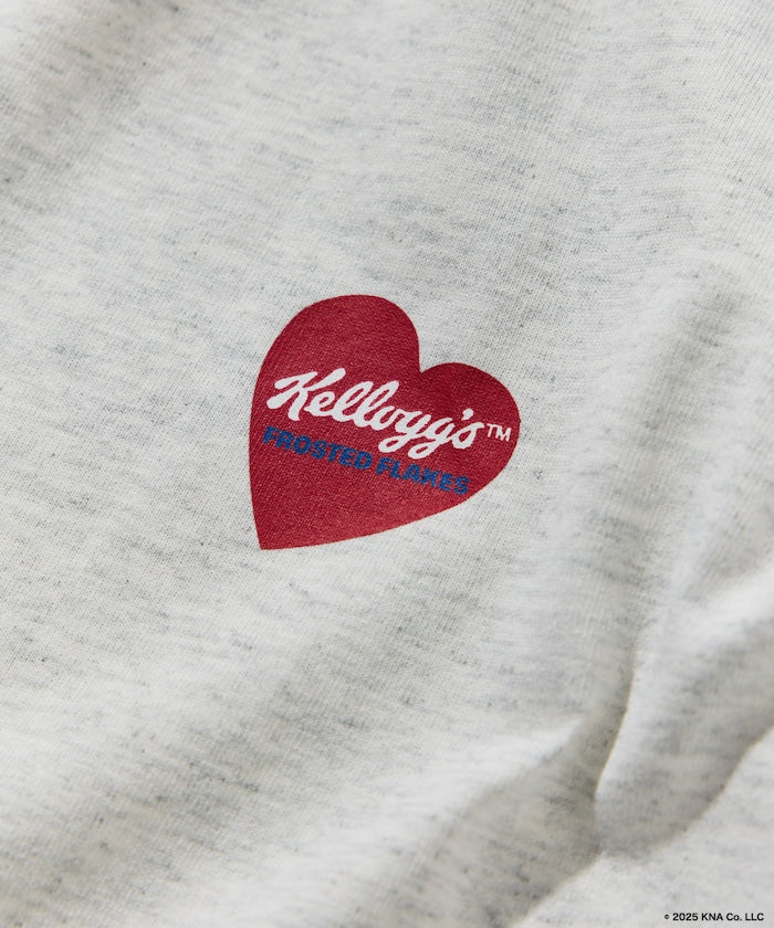 FREAK'S STORE x Kellogg's special order big silhouette heart logo back print T-shirt 印花T恤