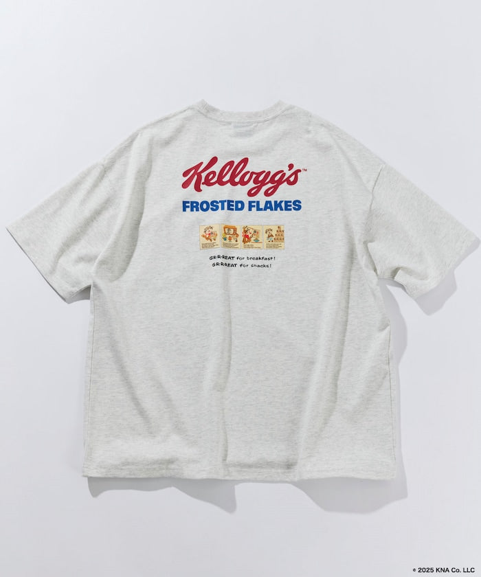 FREAK'S STORE x Kellogg's special order big silhouette heart logo back print T-shirt 印花T恤