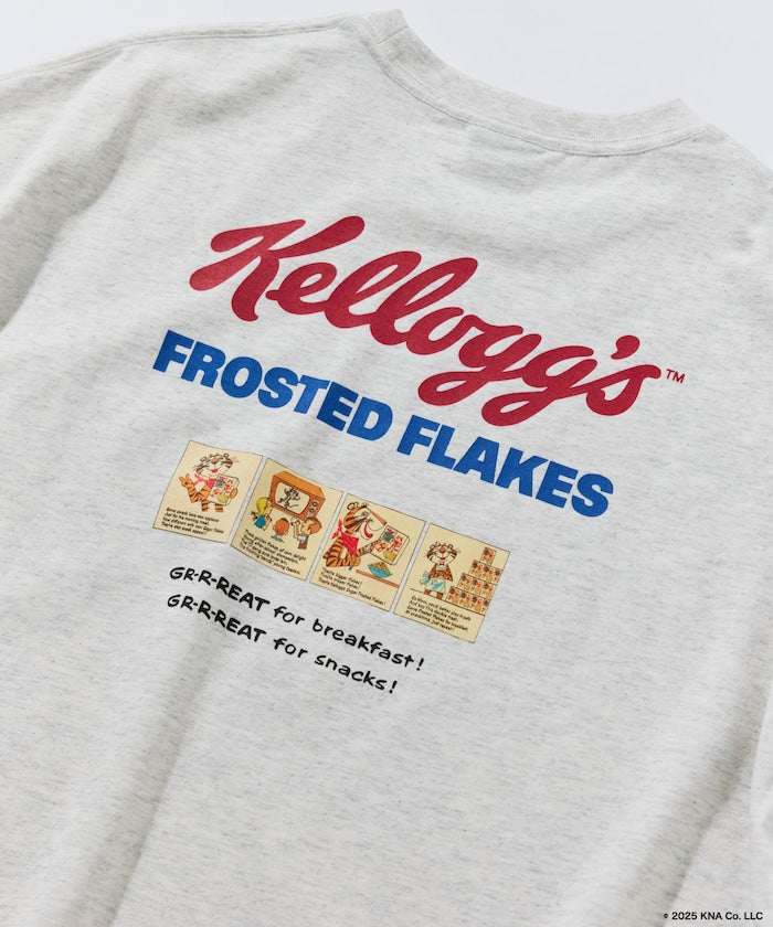 FREAK'S STORE x Kellogg's special order big silhouette heart logo back print T-shirt 印花T恤