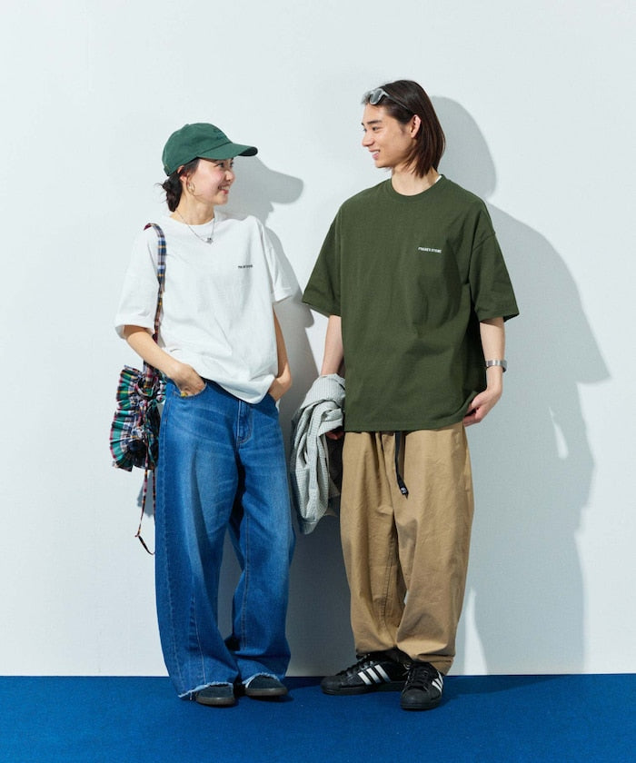 FREAK'S STORE Relaxed fit logo crew neck T-shirt 簡約LOGO短袖圓領T恤