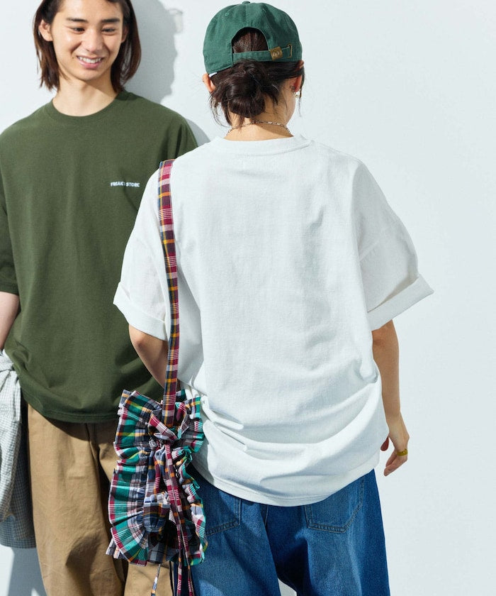 FREAK'S STORE Relaxed fit logo crew neck T-shirt 簡約LOGO短袖圓領T恤