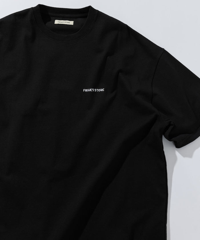 FREAK'S STORE Relaxed fit logo crew neck T-shirt 簡約LOGO短袖圓領T恤