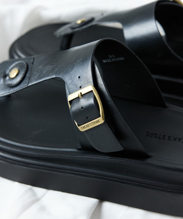 FREAK'S STORE Faux suede thong Sandal 仿麂皮人字拖涼鞋