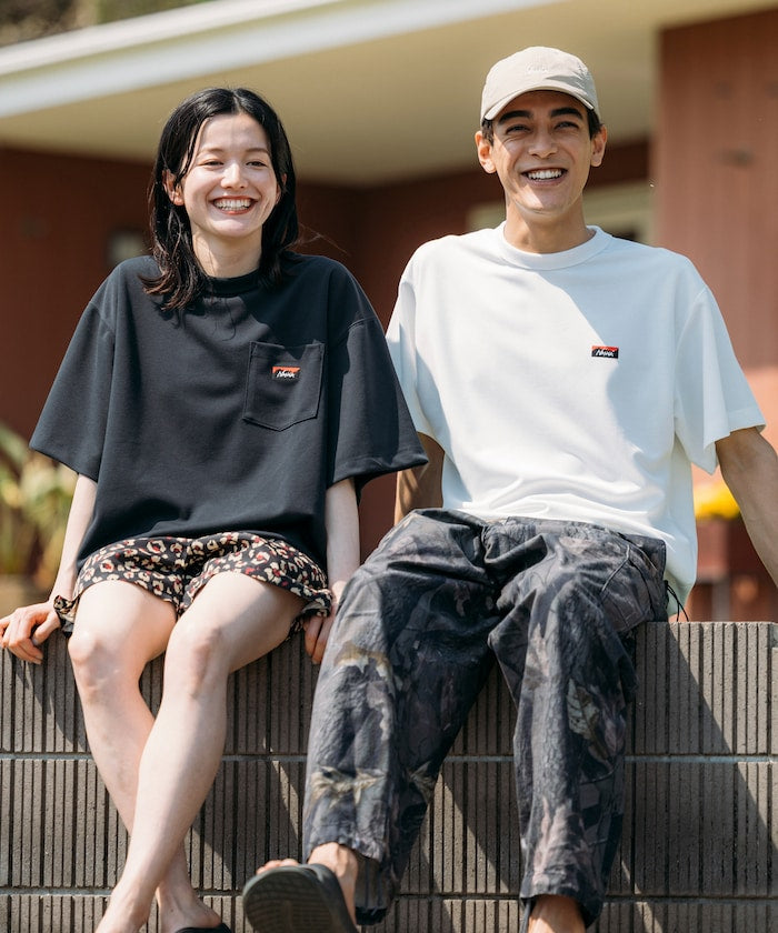 NANGA neo-PRO Relaxed Fit Spindle Pocket T-Shirt 口袋短袖T恤