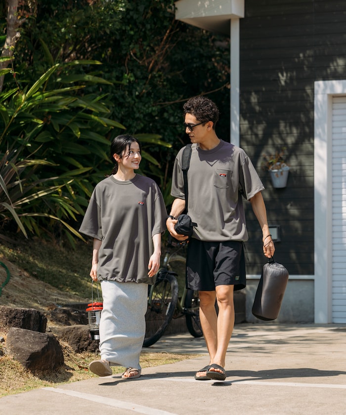 NANGA neo-PRO Relaxed Fit Spindle Pocket T-Shirt 口袋短袖T恤
