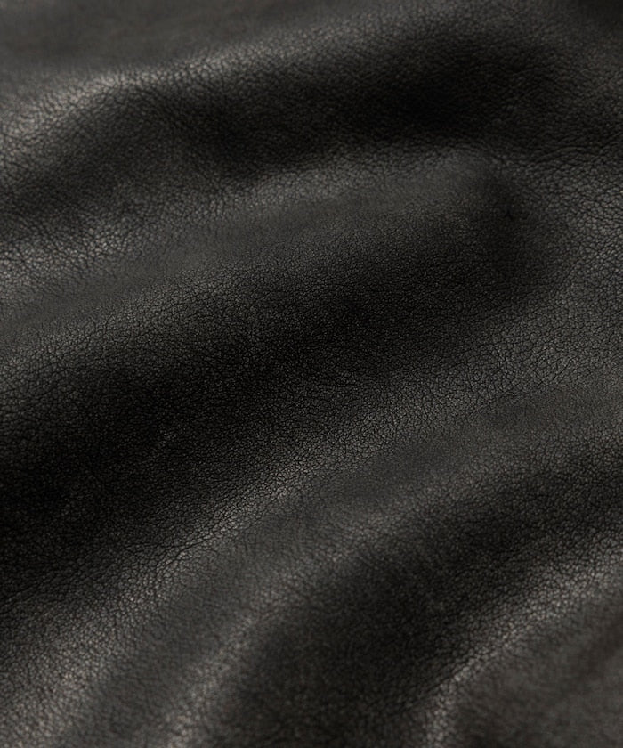 FREAK'S STORE Vintage-like leatherette baggy shorts 復古皮革寬鬆短褲