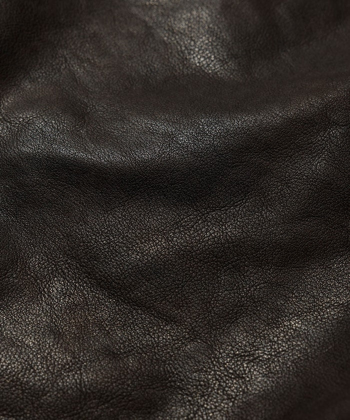 FREAK'S STORE Vintage-like leatherette baggy shorts 復古皮革寬鬆短褲