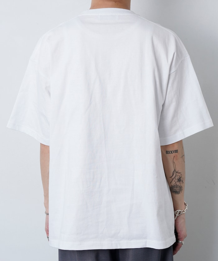 PUBLUX Lovepop studio Flower Embroidery Print Tee 印花短袖T恤