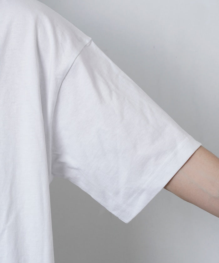 PUBLUX Lovepop studio Flower Embroidery Print Tee 印花短袖T恤