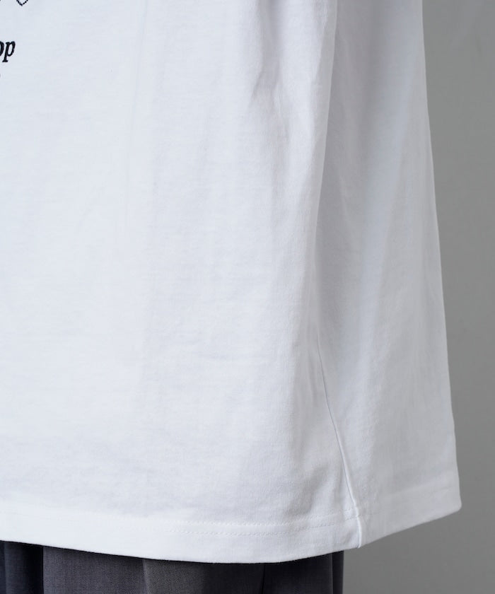 PUBLUX Lovepop studio Flower Embroidery Print Tee 印花短袖T恤