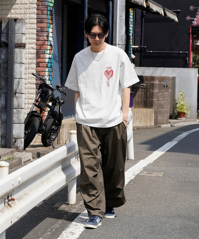 PUBLUX Lovepop studio Heart Chest Logo Embroidered Tee 刺繡短袖T恤