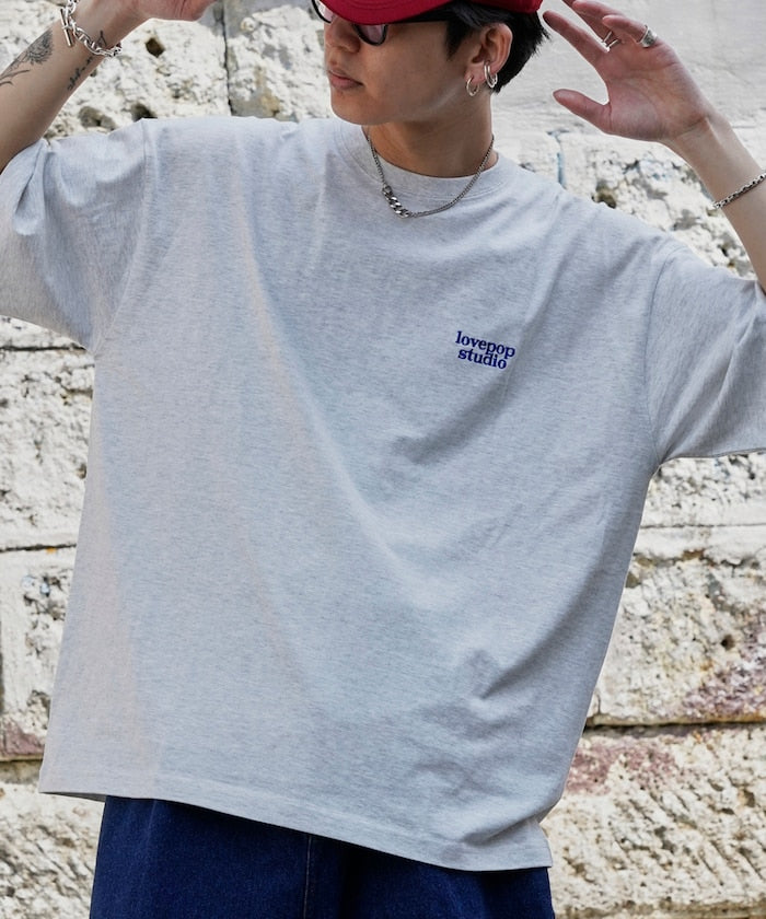 PUBLUX Lovepop studio Heart Foam Back Print Tee 印花短袖T恤