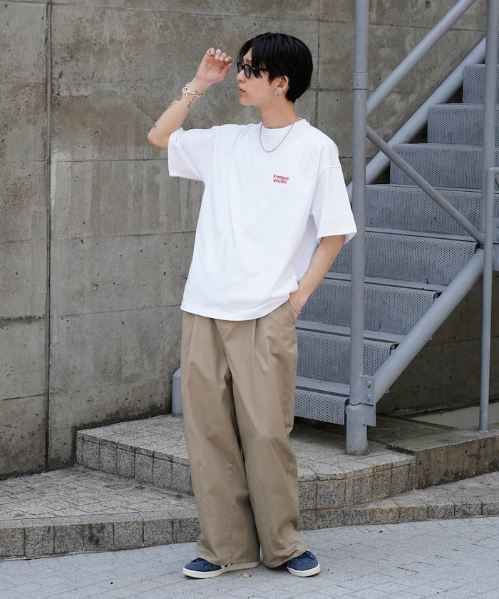 PUBLUX Lovepop studio Heart Foam Back Print Tee 印花短袖T恤